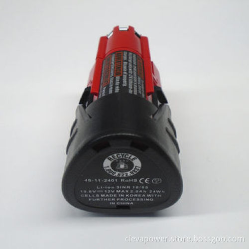 Milwaukee M12 Power Tool Battery Packs